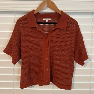 Lightweight Madewell sweater for Fall weather.